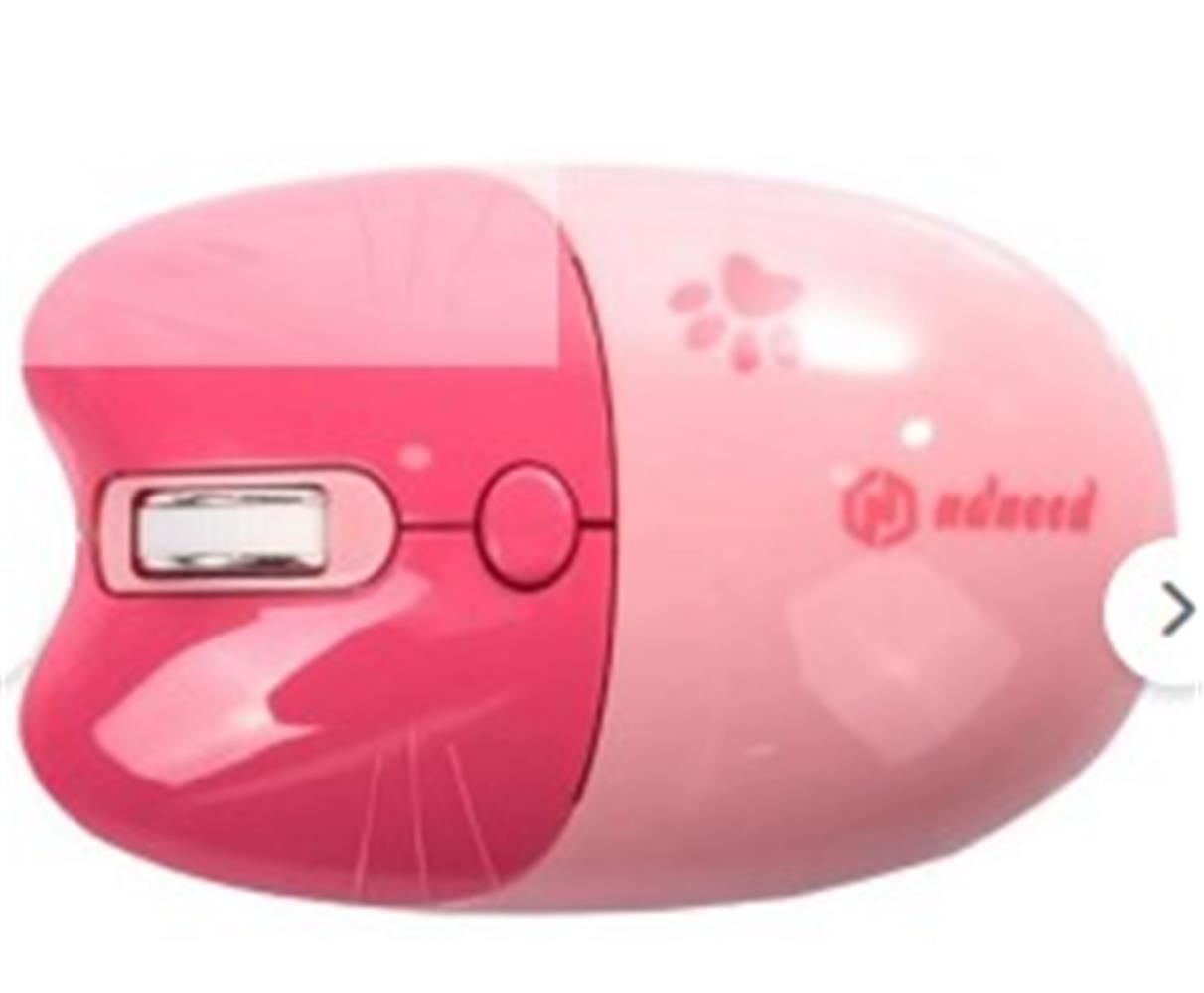 Ndneed Sevimli Kedi Kablosuz Pembe Bluetooth Mouse