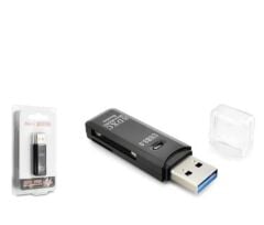 Hadron HDX7030 USB 3.0 Multi Kart Okuyucu SD / MicroSD 5 Gbps Siyah