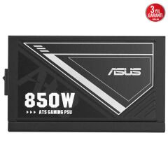 ASUS ATS-850G 850W 80+ Gold Tam Modüler ATX 3.0 PCIe 5.0 Güç Kaynağı