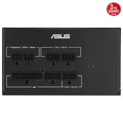 ASUS ATS-850G 850W 80+ Gold Tam Modüler ATX 3.0 PCIe 5.0 Güç Kaynağı