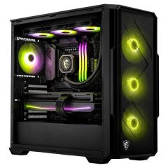 MSI MAG FORGE 340R AIRFLOW TEMPERLİ CAM 4X120MM ARGB FAN ATX GAMİNG KASA