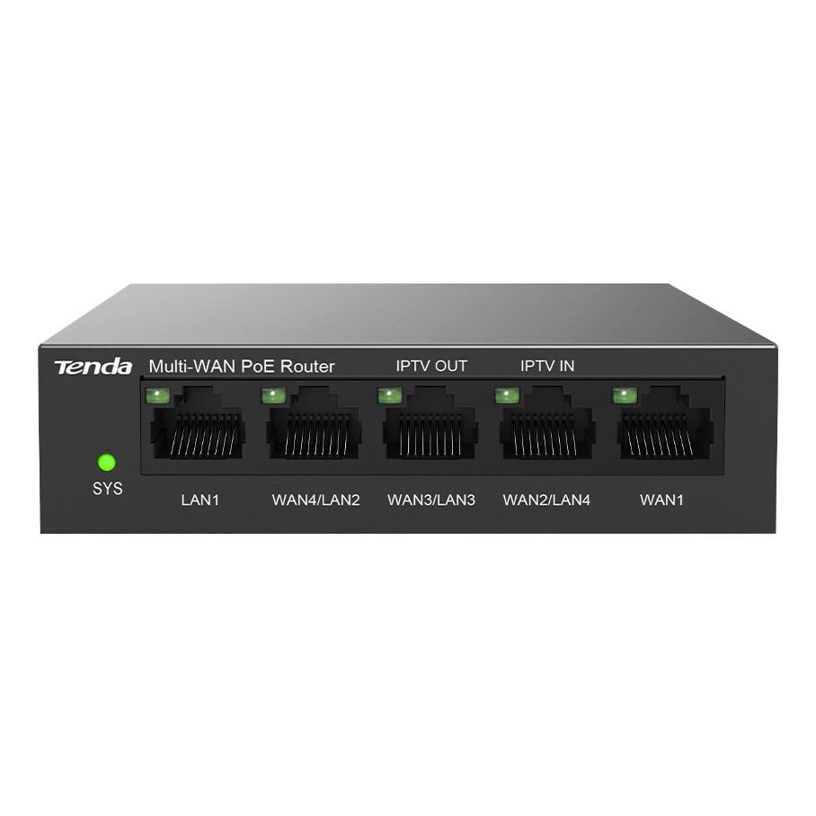 Tenda G0-5G-PoE 5-Port Gigabit Cloud Managed PoE Router
