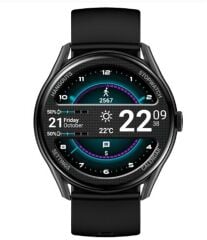 S-link W1 Clarity GloryFit + Bluetooth Uyumlu 1.43 Amoled Ekran 300mAh Bataryalı Siyah Akıllı Saat