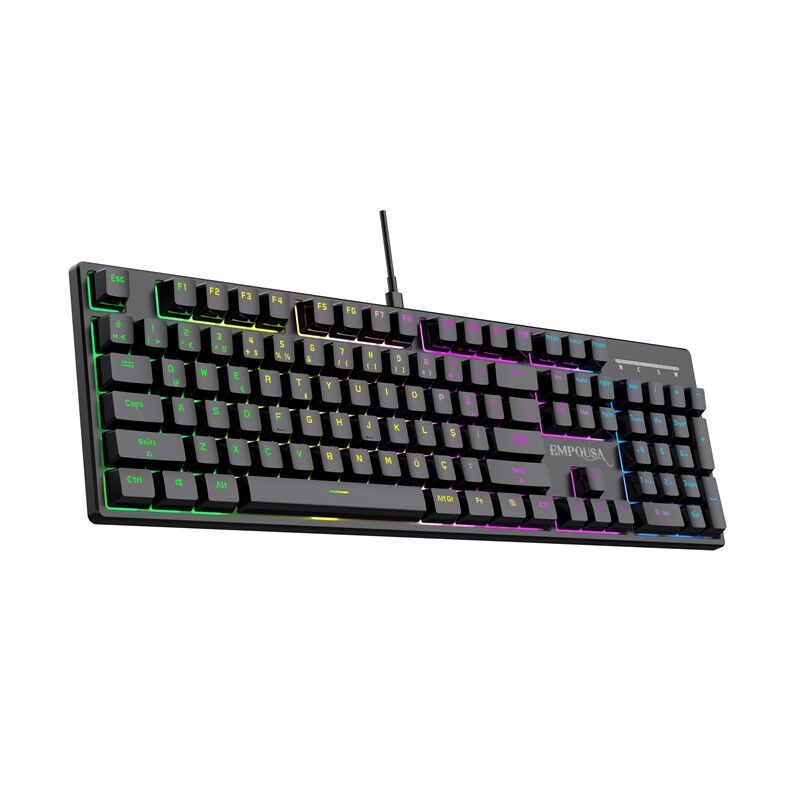 INCA IKG-440T EMPOUSA Blue Switch Anti-Ghosting RGB Kablolu Mekanik Gaming Klavye
