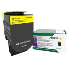 Lexmark 71B50Y0 Yellow Sarı Toner - CS317, CS417, CS517, CX317, CX417, CX517