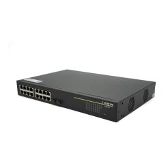 DCN,ES430-18P-P,16 port gig POE+2 SFP We Smart Switch
