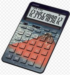 Casio JF-M200-TJ-KHG 12 Hane Masa Üstü Hesap Makinesi