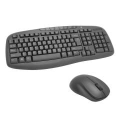 Frisby FK-4830WQ Kablosuz Multimedya Klavye ve Mouse Seti Q Türkçe Beyaz