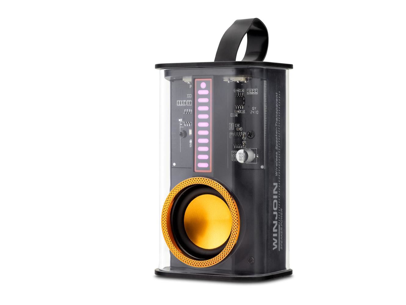 Hadron K07PRO Siyah Bluetooth Speaker 5W 102x61x47MM