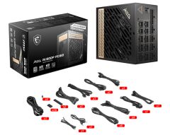 MSI MEG Ai1300P PCIE5 1300W 80+ Platinum Tam Modüler ATX 3.0 Güç Kaynağı