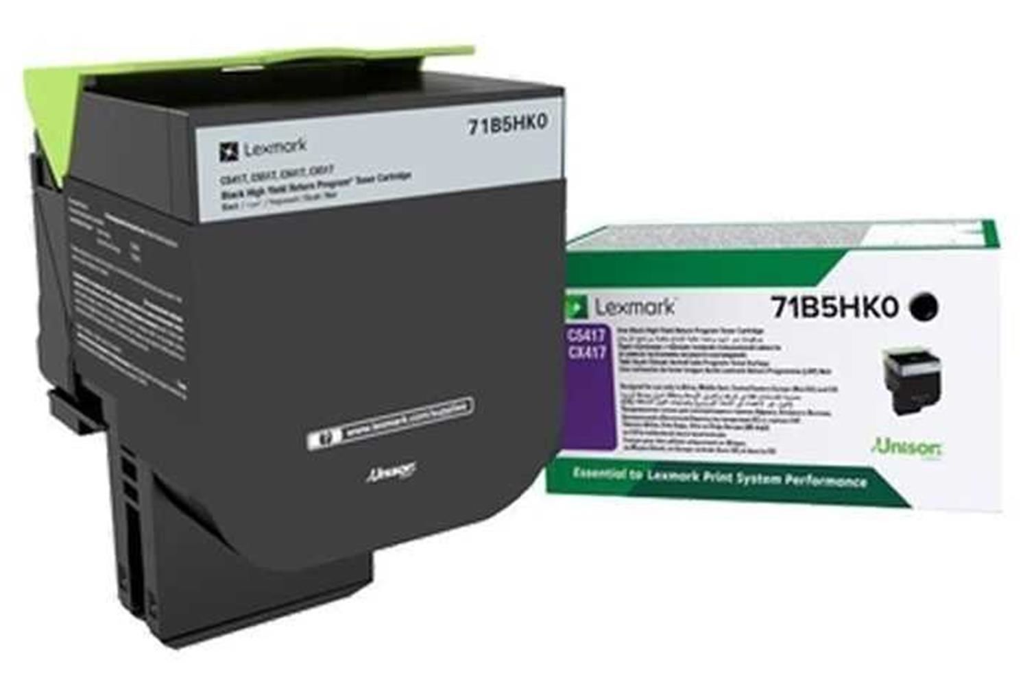 Lexmark 71B5HK0 6.000 Sayfa Black Siyah Toner - CS417/517, CX417/517