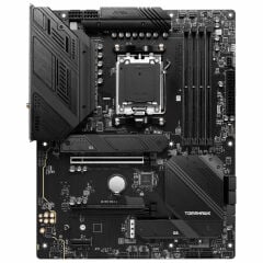 MSI MAG B650 TOMAHAWK WIFI DDR5 6600 MHz (OC) M.2 ATX AM5 Anakart – AMD B650 yonga seti, 4×DDR5‑7600 (OC) desteği, Wi‑Fi 6E, 2.5G LAN, PCIe 4.0, 3×M.2
