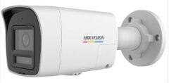 Hikvision DS-2CD1067G3-LIUF 6 MP 2.8mm Sabit Lensli Smart Hybrid Light ColorVu Dahili Mikrofonlu Bullet IP Kamera