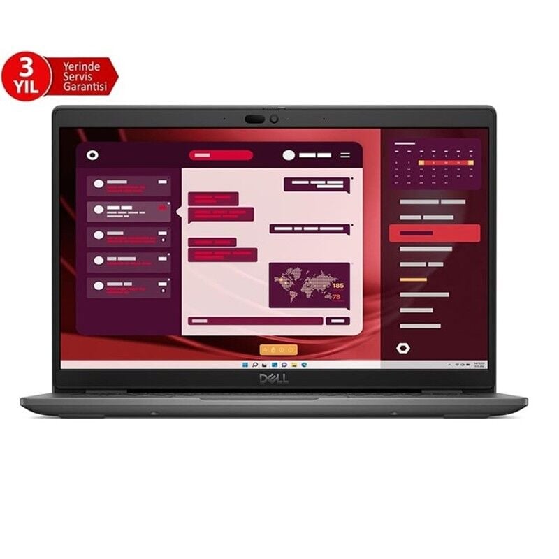 DELL Latitude 3450 (N010L345014_U) Intel Core i7‑1355U 13. Nesil 16 GB DDR5‑5600 RAM 512 GB NVMe SSD 14″ Full HD IPS Ubuntu Notebook