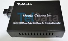 Teldata Media Converter Single Mode 10/100/1000 20 Km Dual SC 2’li Paket