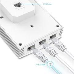 Omada Tp‑Link EAP655 Wall Duvar Tipi AX3000 WiFi 6 Access Point