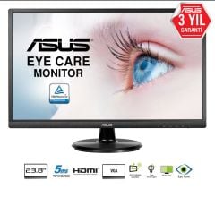 Asus VA249HE 23.8'' 60Hz 5ms (HDMI + Analog) Full HD VA Monitör