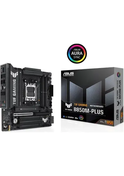 Asus TUF GAMING B850M-PLUS AMD AM5 DDR5 8000 DP HDMI 3xM2 USB3.2 mATX