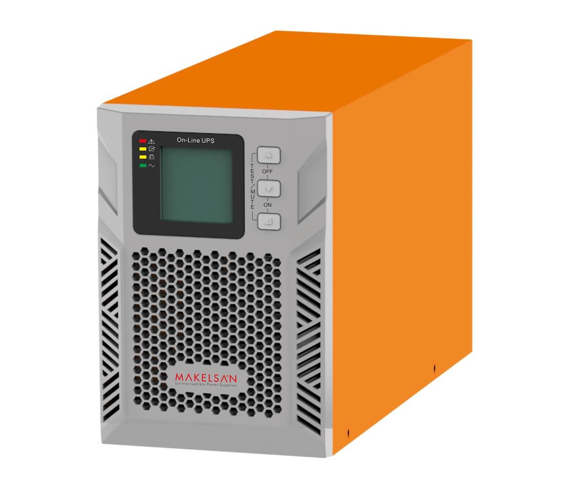Makelsan Powerpack SE Serisi 1 kVA Online UPS (2-7Ah Akü, 1F-1F)