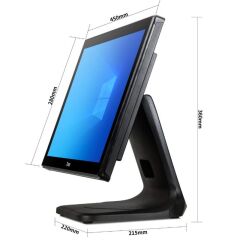 TIWOX TP-7610 Intel Core i7 10. Nesil 8GB DDR4 RAM 128GB NVMe SSD 18.5'' 1366x768 Çözünürlük Dokunmatik Ekran POS PC