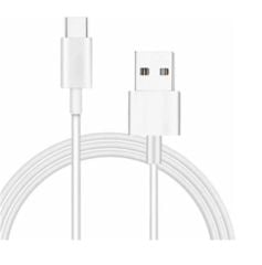Elba ELB26-T3A 1 Metre 3A Hızlı Şarj ve Veri Senkronizasyon USB-A to USB Type-C Kablo - Beyaz