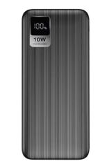 Dexim DCA0052 K52 20.000mAh PD Hızlı Şarjlı Siyah LCD Ekranlı Taşınabilir Şarj Cihazı Powerbank