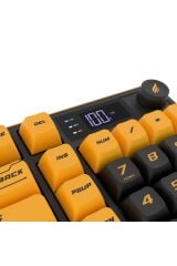 HAWK GAMING HK258CY KABLOSUZ SARI SIYAH KLAVYE