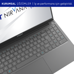 Casper Nirvana X700 AMD Ryzen 5 7430U 16GB DDR4 RAM 480GB NVMe SSD 15.6'' FHD Windows 11 Home Laptop (X700.7430-BE00A-G-F)