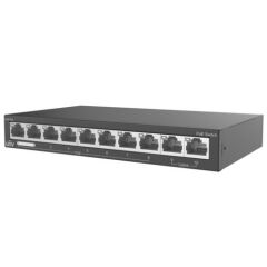 UNV 8Port 10/100 PoE + 2Port 10/100 Eth. 88W Switch PoE NSW2020-10T-POE-IN