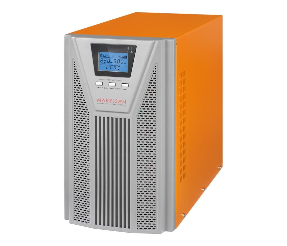 Makelsan Powerpack SE Serisi 3 kVA Online UPS (6x9Ah Akü, 1F-1F)