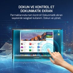 Ezcool Lite E15T 15.6'' 60Hz Full HD IPS Dokunmatik Taşınabilir (Portable) Monitör