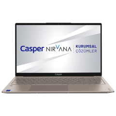 Casper Nirvana X700 AMD Ryzen 5 7430U 16GB DDR4 RAM 480GB NVMe SSD 15.6'' FHD Windows 11 Pro Laptop (X700.7430-BE00R-G-F)