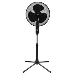Everest FAN10 EcoWind 16'' (40cm) Siyah Metal 3 Kanatlı Ayaklı Vantilatör - 45W 3 Kademeli 1100 RPM