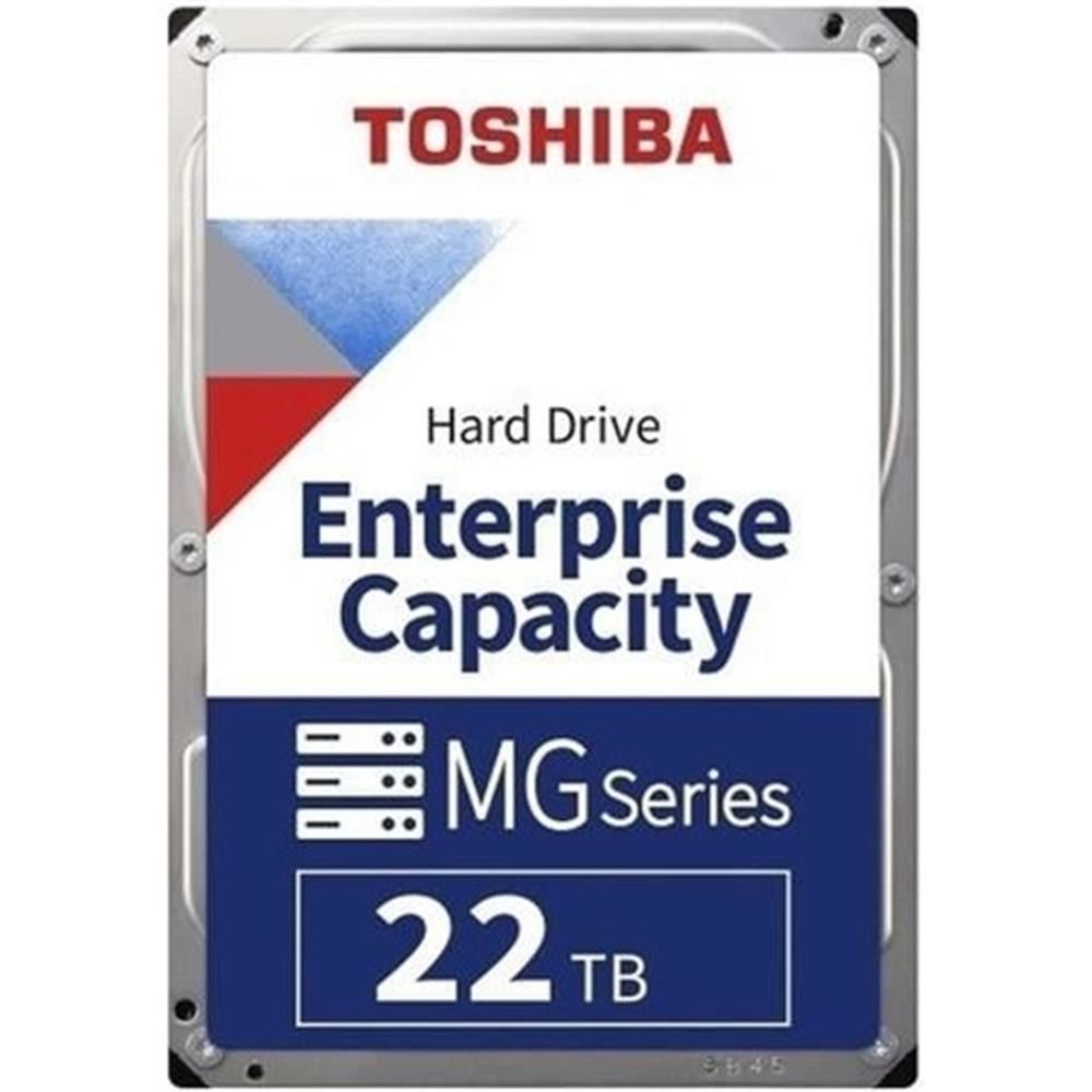 Toshiba 22TB 7200RPM 256MB MG10AFA22TE Enterprise NAS ve Güvenlik Diski