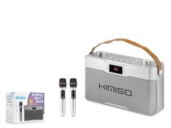 Kimiso KMS237 Bluetooth Karaoke 2 Mikrofonlu Speaker 4x15W 270x260x90MM