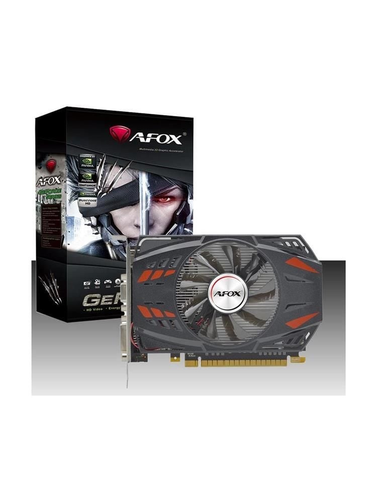 Afox GeForce GT 740 AF740‑2048D5L4 NVIDIA GeForce GT 740 2 GB GDDR5 128‑bit 1058 MHz GPU/5000 MHz VRAM HDMI‑DVI‑VGA PCI‑Express Active Cooling Ekran Kartı