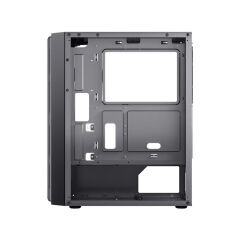 GameBooster FALCON GB-A750B 750W 80+ Bronze 4x120mm ARGB Fanlı Mesh Ön Panel Temperli Cam ATX Mid-Tower Gaming Kasa