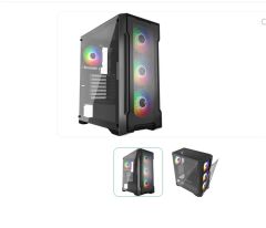 GameBooster FALCON GB-A750B 750w 80+ Bronze USB 3.0 Mesh ARGB ATX Mid Tower Gaming Kasa