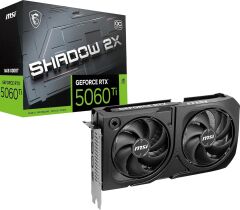 MSI GEFORCE RTX 5060 TI 16GB SHADOW 2X OC PLUS