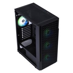 Bitfenix Proton 4F-BLACK 600W 80+ PSU 4x120mm FRGB Fan ATX Temperli Cam Siyah Gaming (Oyuncu) Kasa