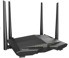 Tenda V12 AC1200 Dual-Band Wi-Fi 4-Port Gigabit VDSL2/ADSL2+ Modem Router