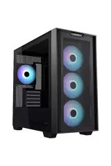 Asus A21 PLUS Siyah Temperli Cam mATX Mid Tower Fanlı ARGB  Kasa