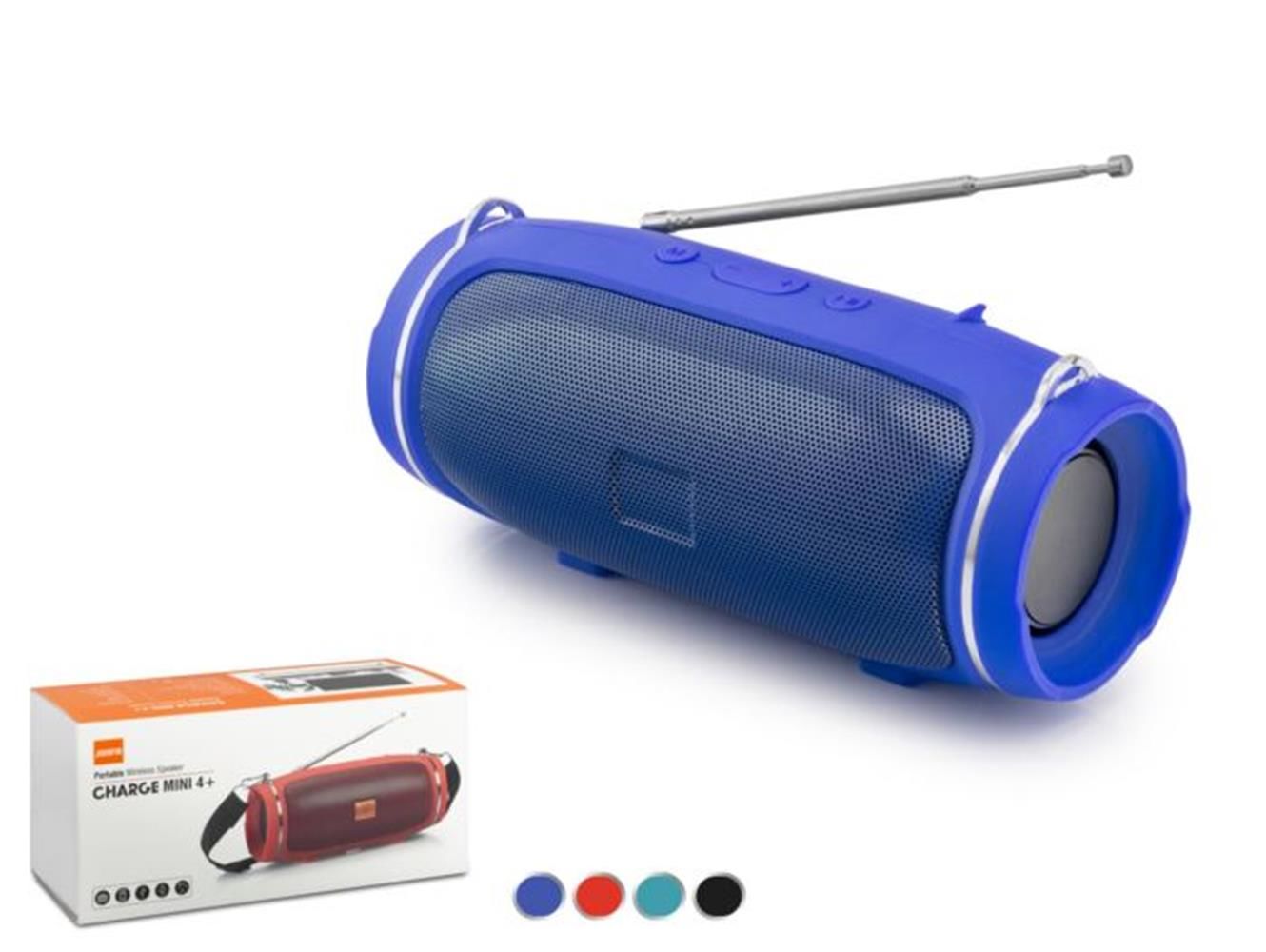 Hadron CHARGEMIN4 Mavi Müzik Çalar