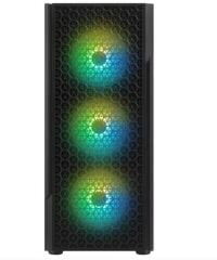 BitFenix Proton 600W 80 Plus 4x120mm Fixed RGB Fanlı Temperli Cam Mid-Tower Siyah Oyuncu Kasası