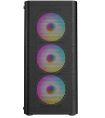 Frisby FC-9385G 550W 80+ 4x120mm Dual-Ring RGB Fanlı Mesh Ön Panel Temperli Cam Mid-Tower Gaming Kasa