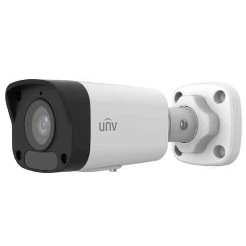 UNV IPC2124LB-ASF28K-A 4MP IP 2.8mm Sabit Lens H.265+ Sesli Bullet Güvenlik Kamerası