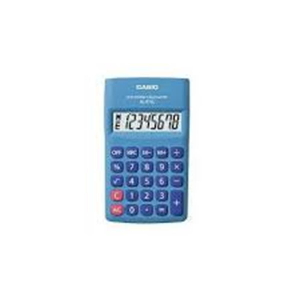 Casio HL-815L-BU 8 Basamaklı Mavi Cep Tipi Hesap Makinesi