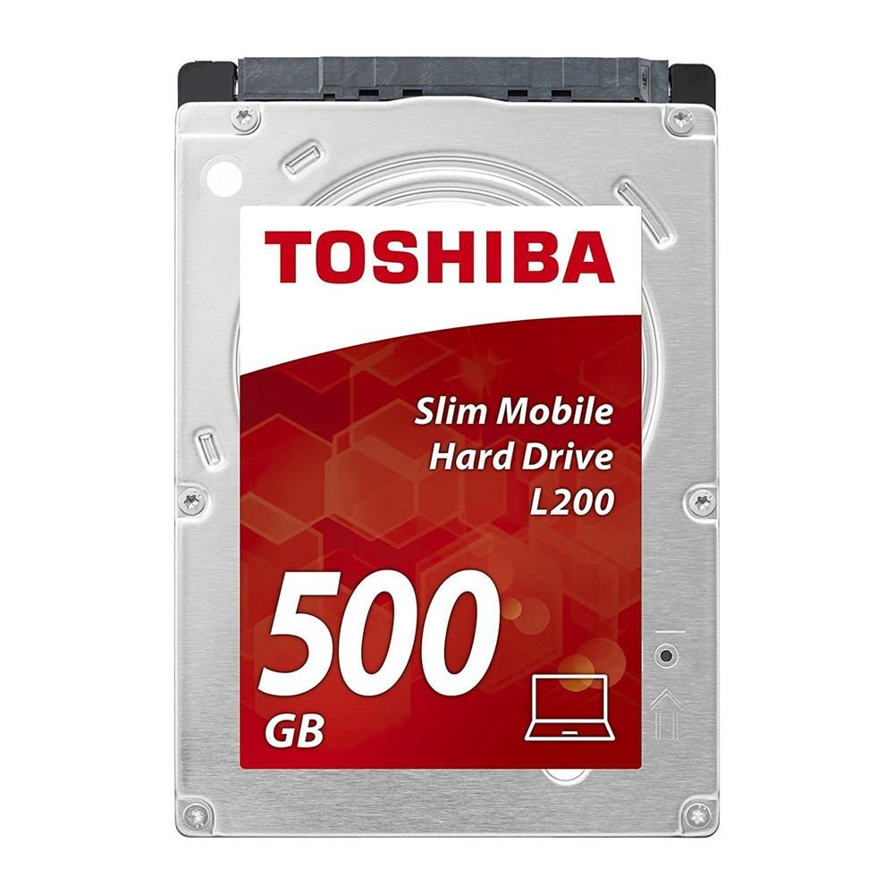 Toshiba 500GB L200 HDWK105UZSVA 2.5'' SATA 3.0 5400RPM 128MB Cache Notebook Harddisk