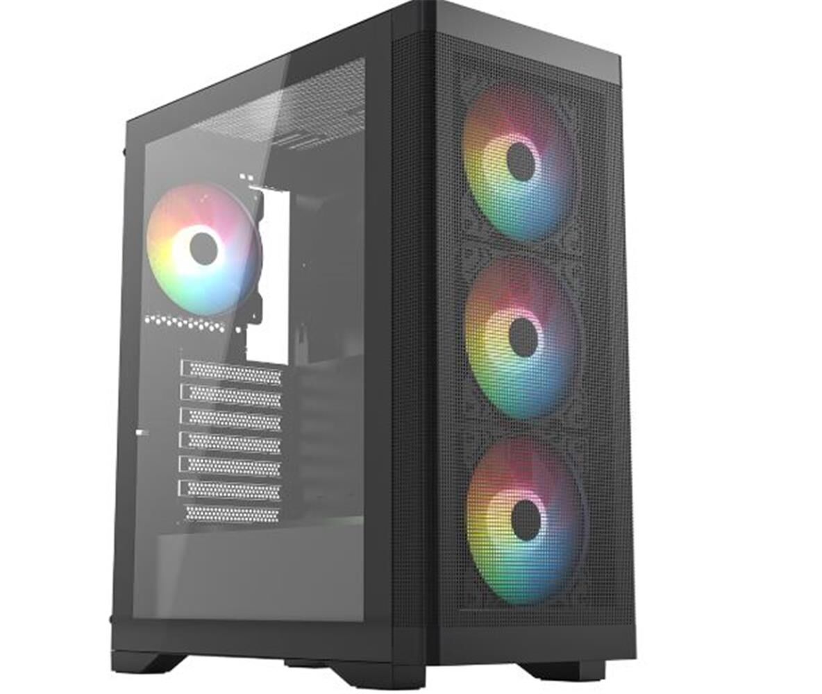 Frisby FC-9480G 600W 80+ Bronze Temperli Cam USB 3.0 Mesh RGB ATX Mid-Tower Gaming Kasa