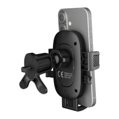 Addison ADS-134 Universal Ayarlanabilir Siyah Klima Izgara Üzeri Araç Telefon Tutucu